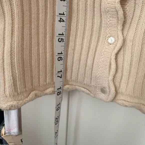 SOLD Rouje wool cardigan - Picture 7 of 8